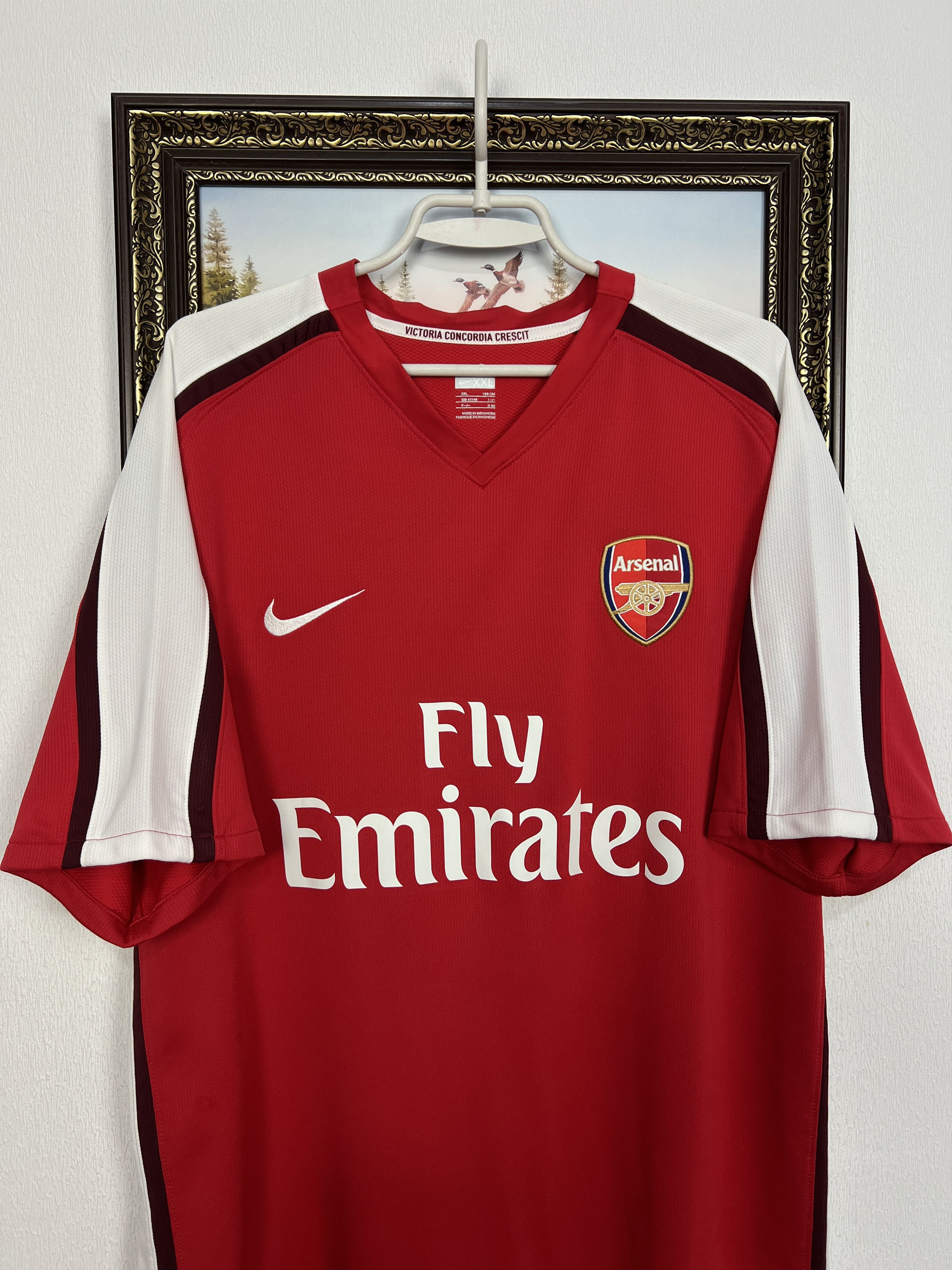 Nike Arsenal Home football shirt Soccer Jersey Trikot Gunners Size US XXL / EU 58 / 5 - 2 Thumbnail