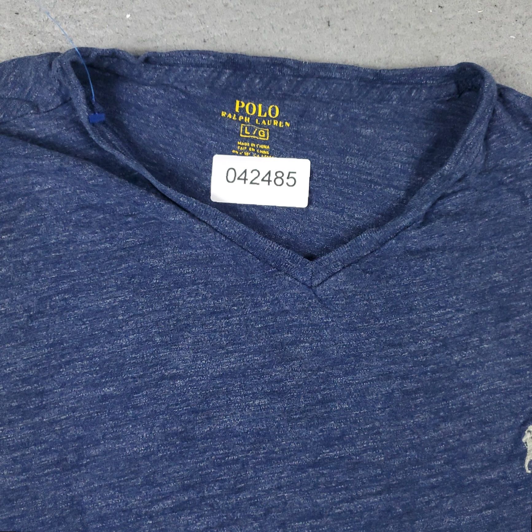Ralph Lauren Ralph Lauren T-Shirt Mens Large Blue Casual Short Sleeve Crew Neck Classic Sports Size US L / EU 52-54 / 3 - 3 Thumbnail