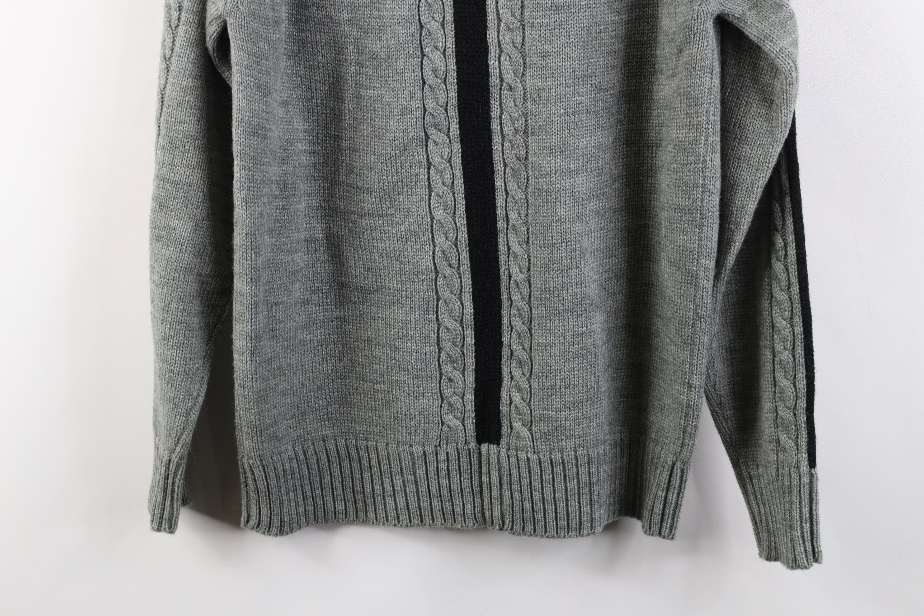 Vintage Deadstock Vintage 70s Streetwear Knit Turtleneck Sweater Size L / US 10 / IT 46 - 11 Thumbnail
