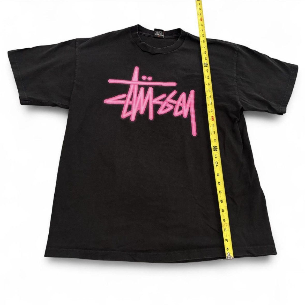 Stussy Vintage Stussy Neon Sign T-Shirt Size US XL / EU 56 / 4 - 3 Thumbnail