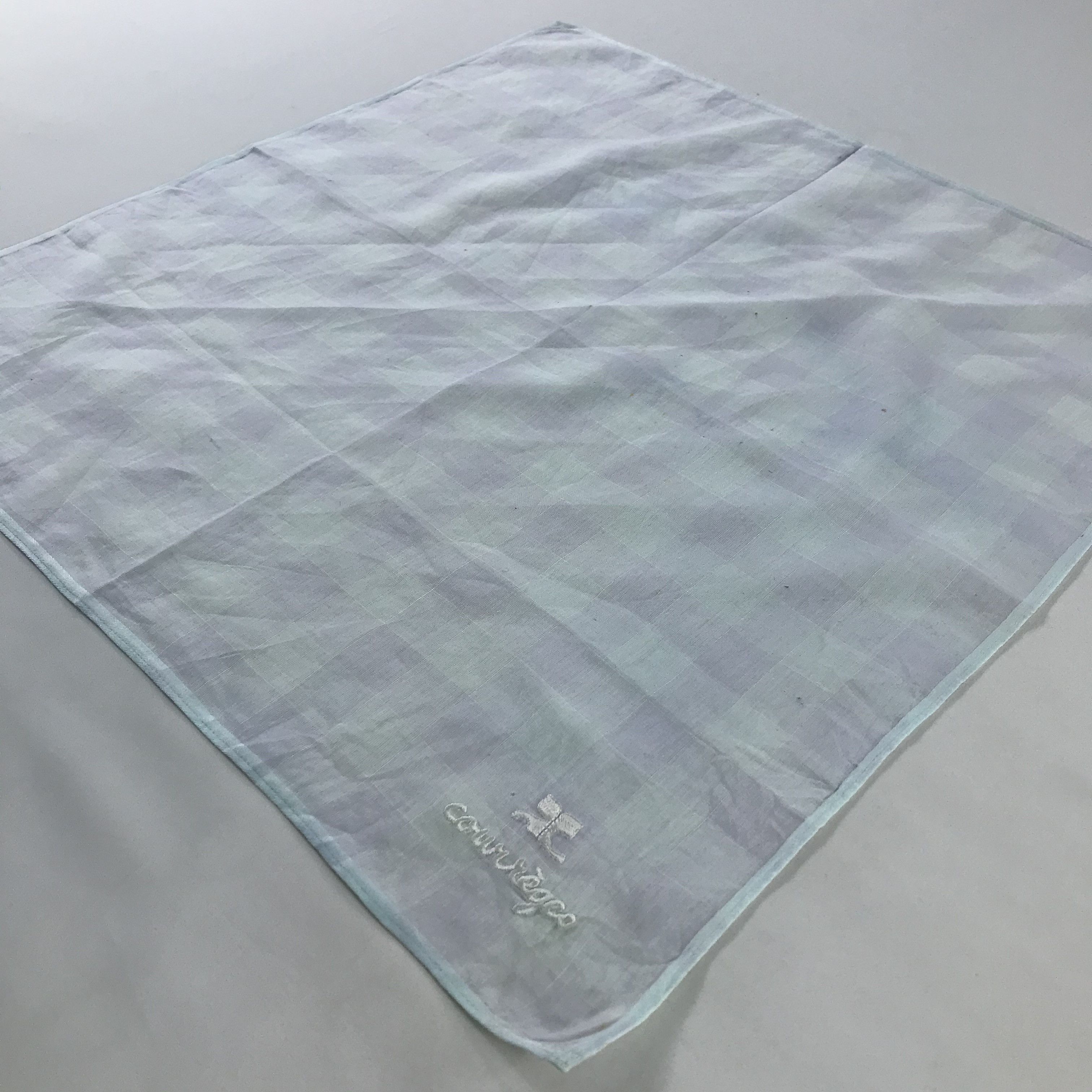 Courreges × Vintage Courreges Bandana / Handkerchief / Neckerchief - S1132 Size ONE SIZE - 2 Thumbnail