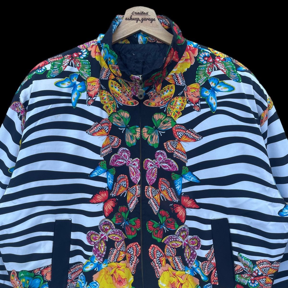 Native Floral Natives Print All Over Me Satin Bomber Size US L / EU 52-54 / 3 - 2 Thumbnail