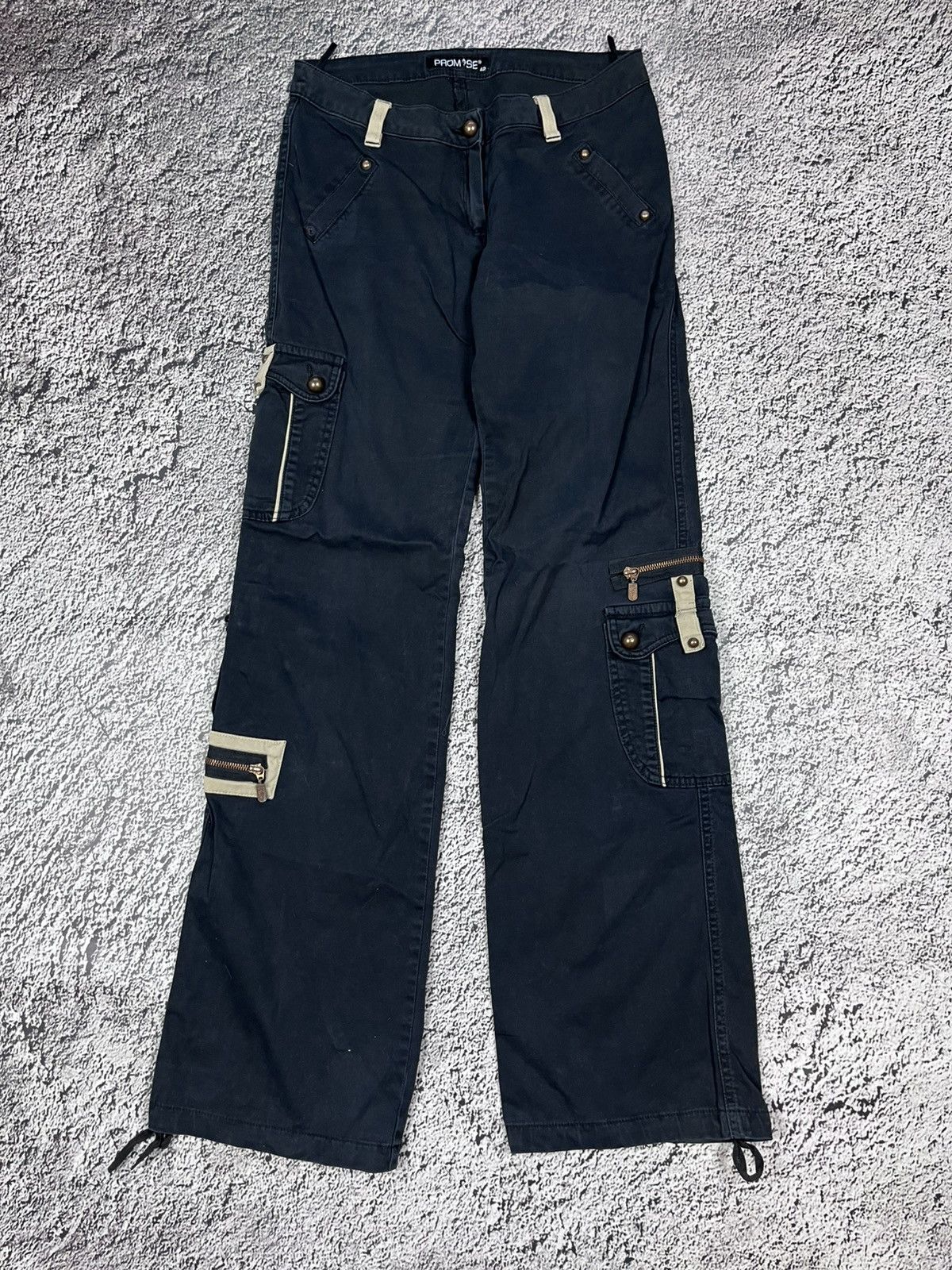 Japanese Brand Vintage Japan junya watanabe Style Cargo pants Y2K Size 28" / US 6 / IT 42 - 1 Thumbnail