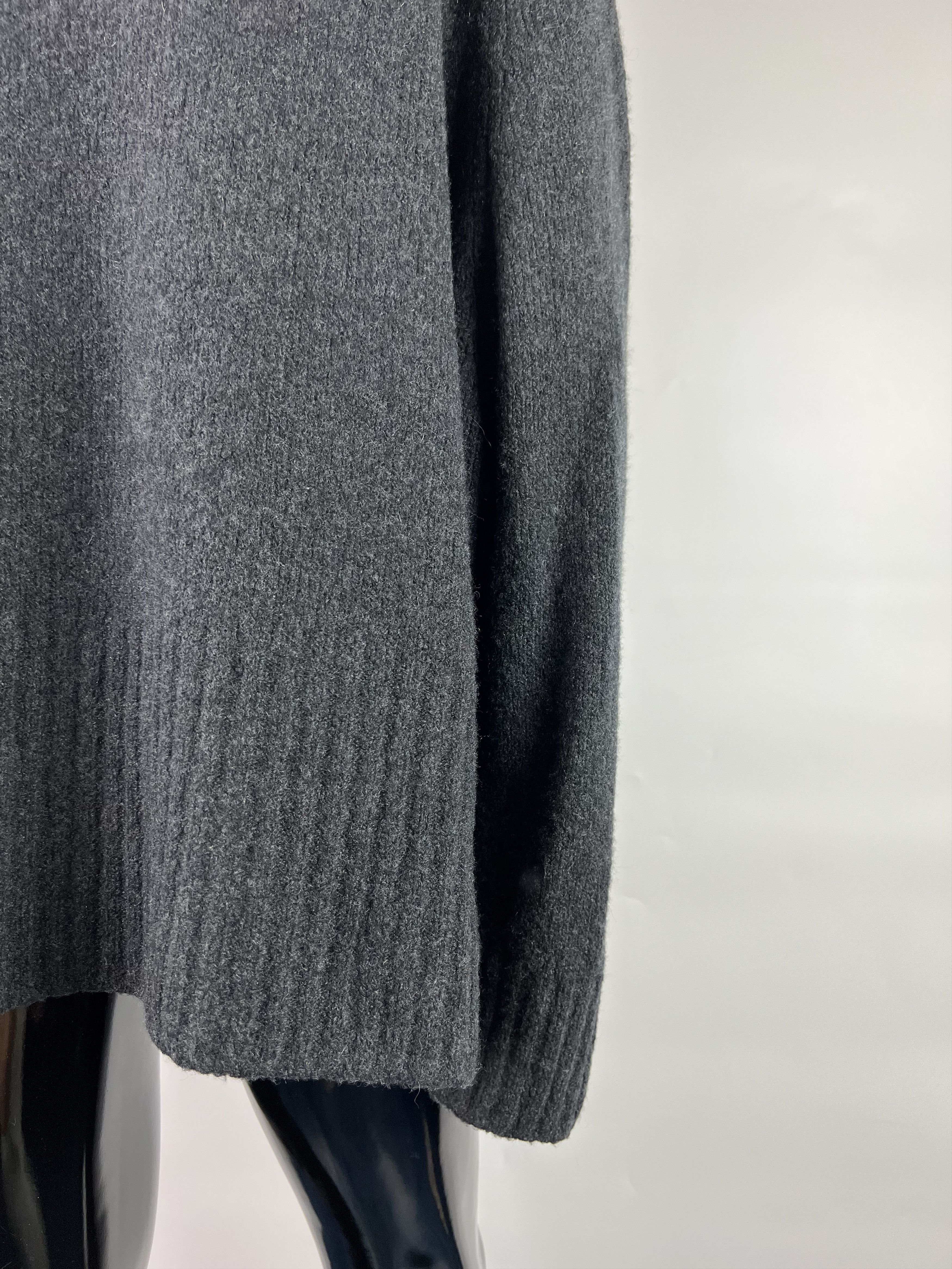 6397 6397 Women's Gray Cashmere Sweater Jumper Size M Oversized Size M / US 6-8 / IT 42-44 - 5 Thumbnail