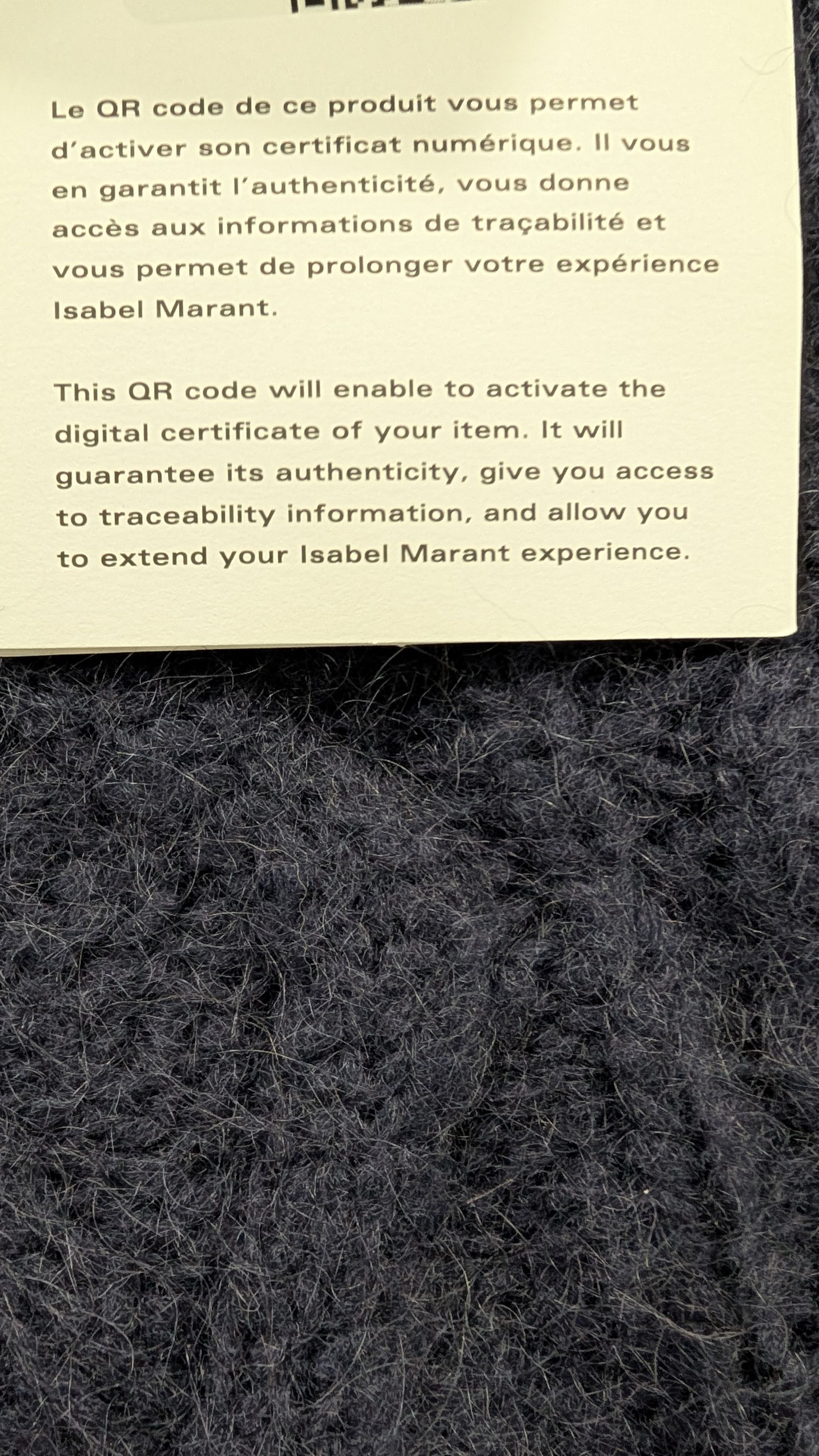 Isabel Marant Isabel Marant Erik Sweater Mohair Midnight Blue Cable Knit Size US S / EU 44-46 / 1 - 10 Thumbnail