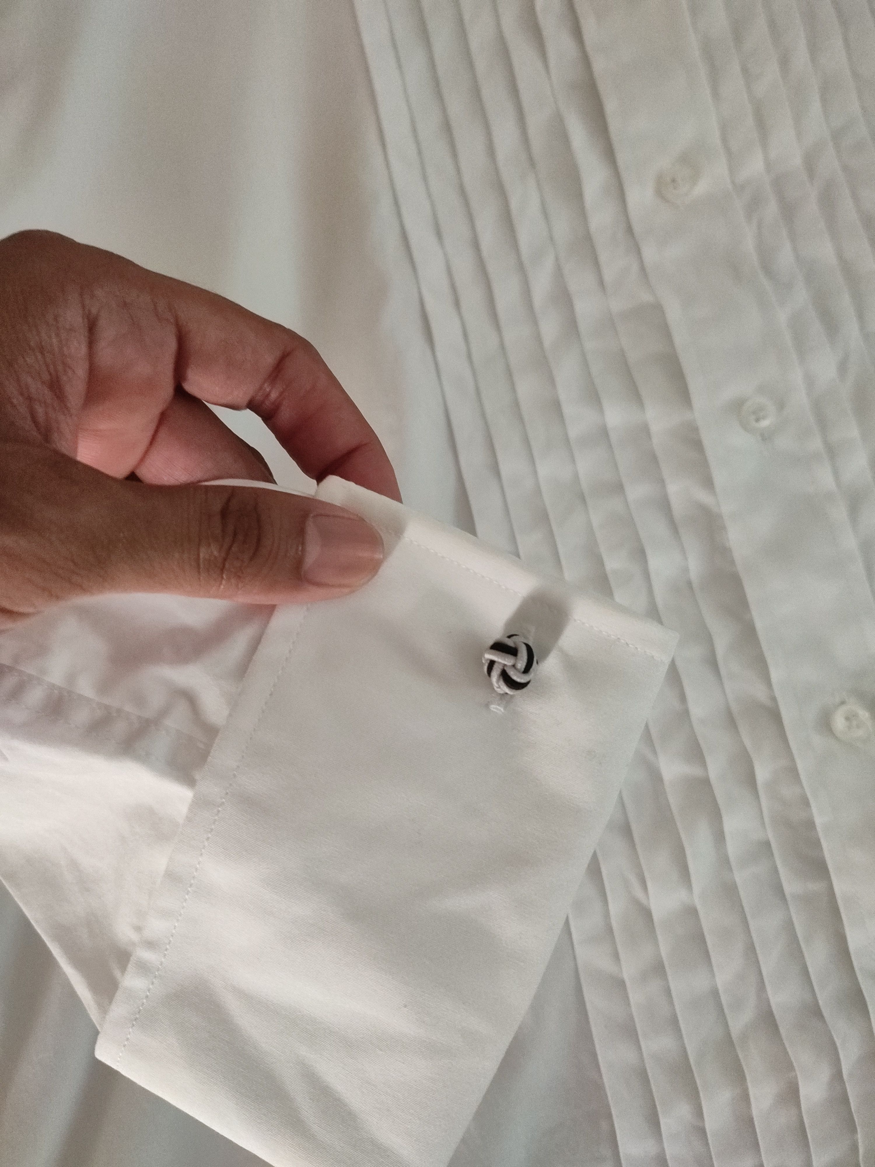 Ike Behar IKE BEHAR PLEATED SHIRT Size US XL / EU 56 / 4 - 7 Thumbnail