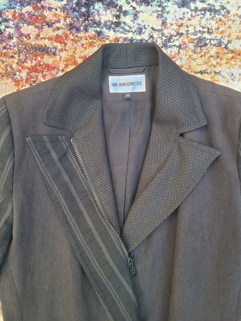 Ann Demeulemeester Ann Demeulemeester Women's jacket coat Size S / US 4 / IT 40 - 7 Thumbnail