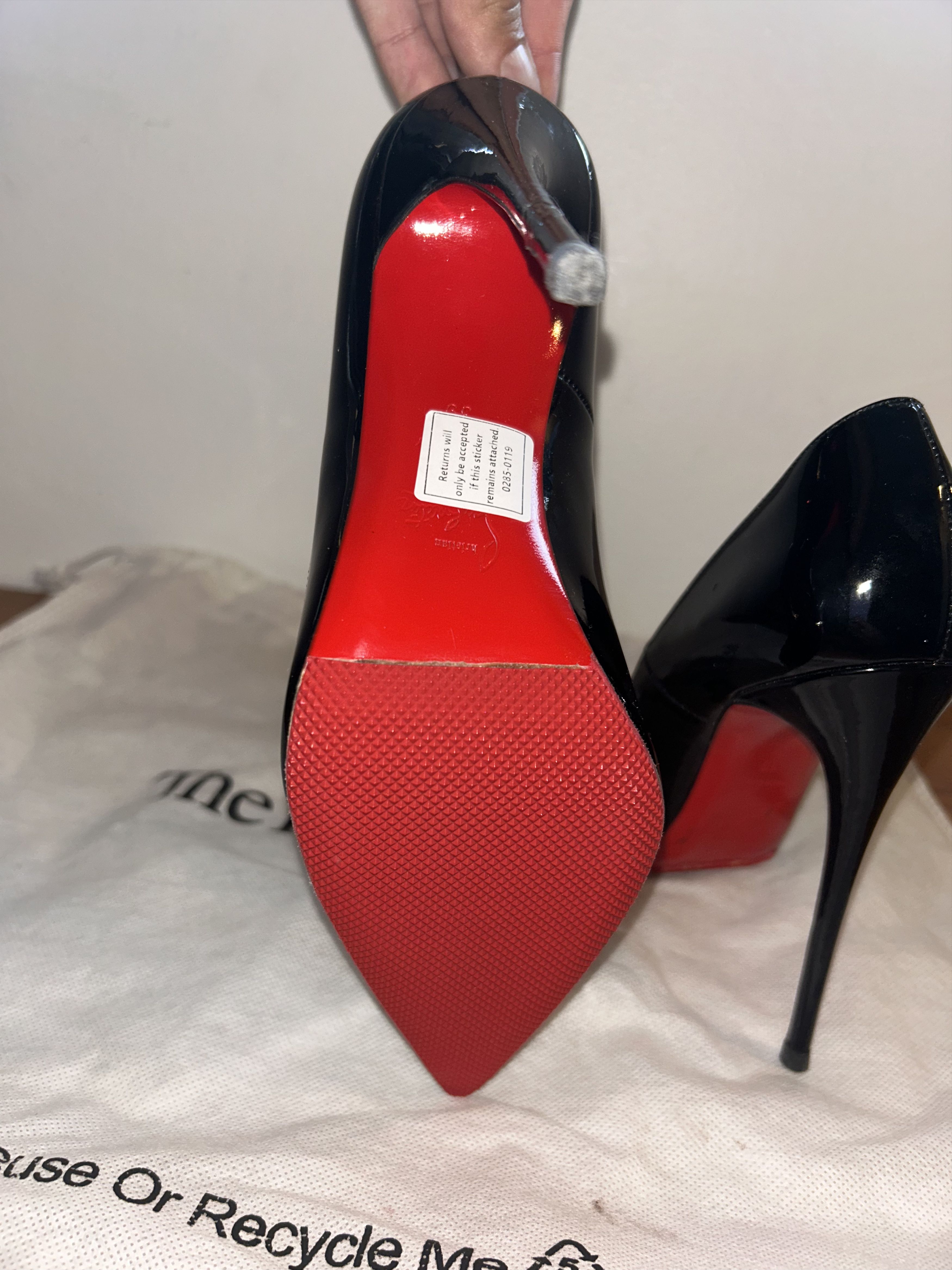 Christian Louboutin Christian louboutin Heels Size US 9 / IT 39 - 4 Thumbnail