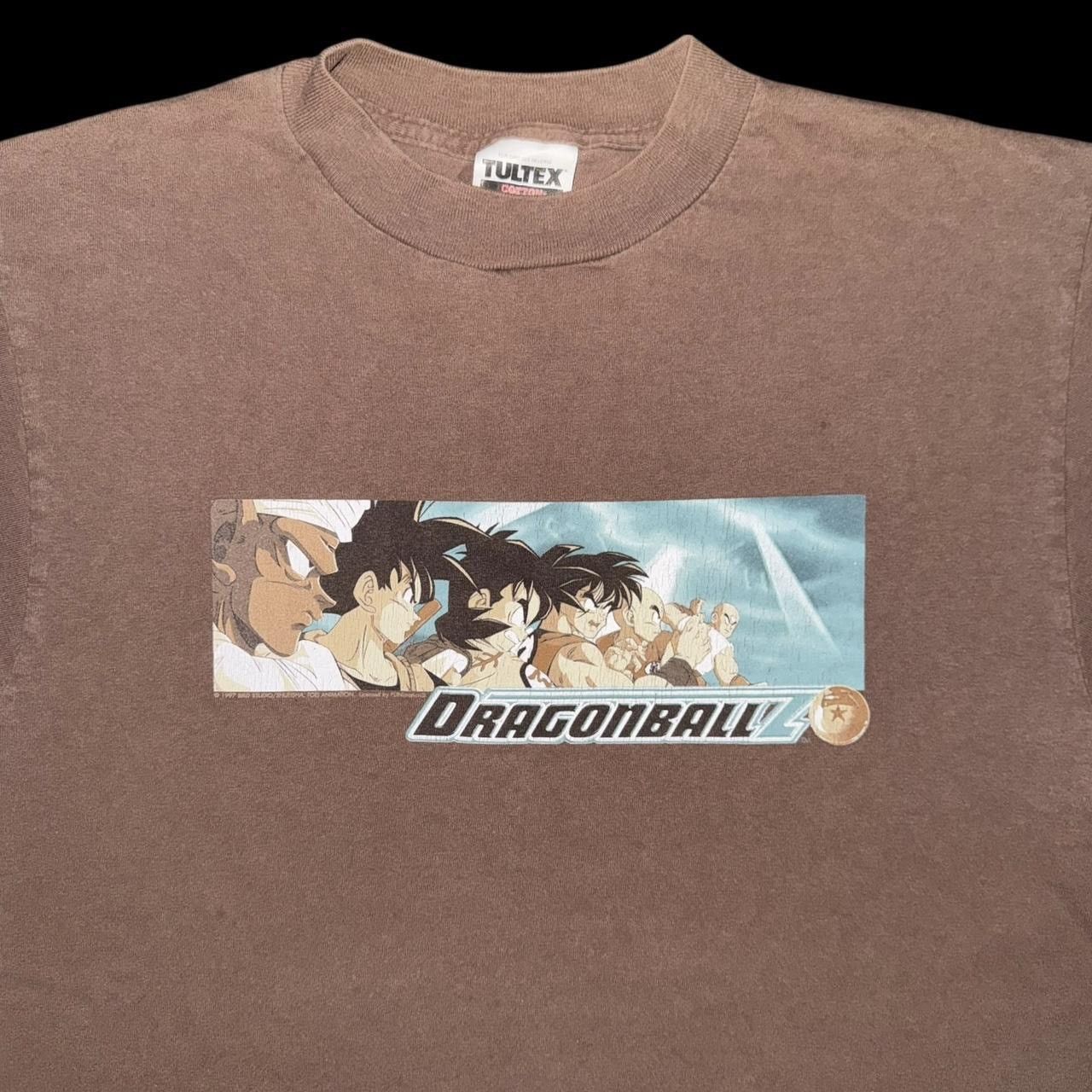 Vintage 1997 Dragon Ball Z Box Logo Z Fighters Funimation Anime Tee Size US M / EU 48-50 / 2 - 4 Thumbnail
