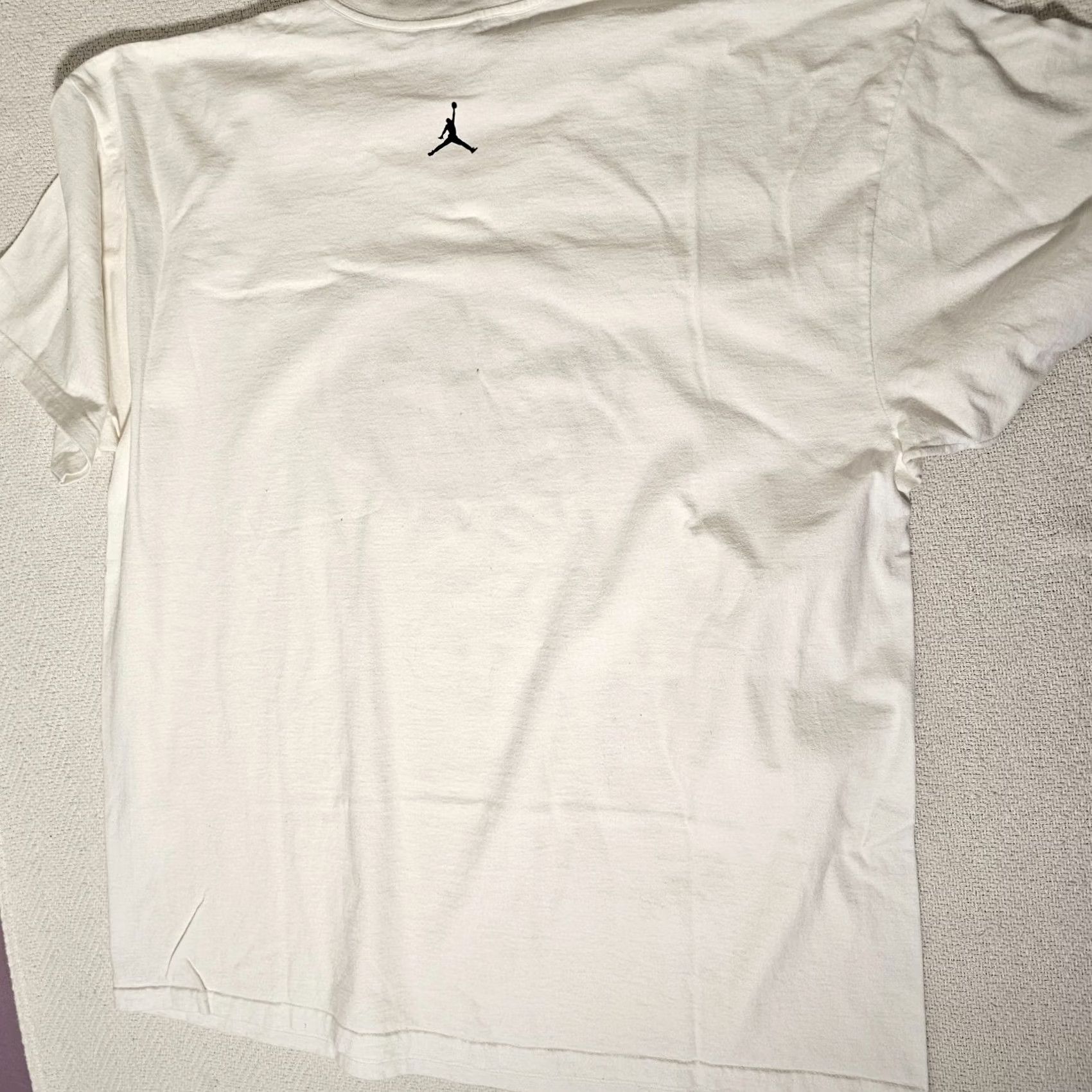 Nike Nike Retro Camp Shirt XL Michael Jordan Flight School White Short Sleeve Shirt Mens Nike Air Jordan Retro Basketball Graphic Print Logo Vintage Size US XL / EU 56 / 4 - 7 Thumbnail