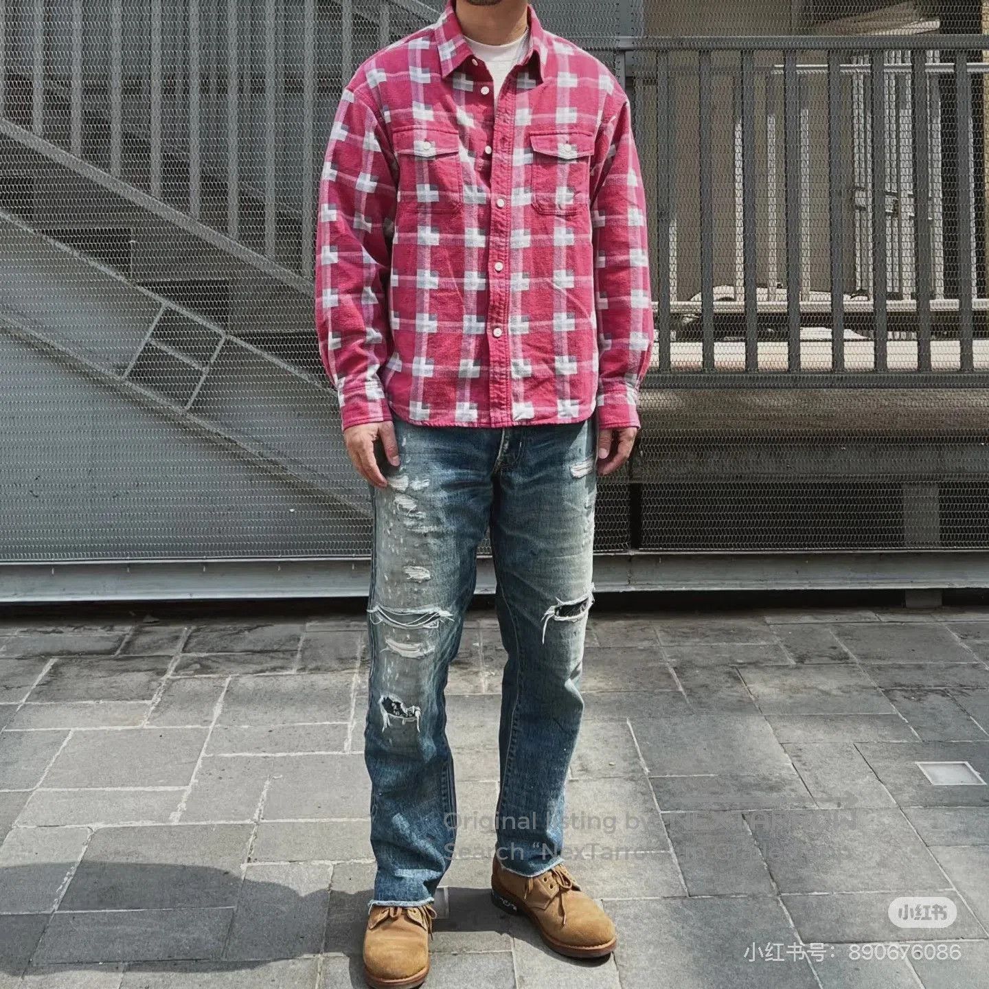 Visvim VISVIM 24SS PIONEER KHADI CHECK SHIRT. Size US XL / EU 56 / 4 - 7 Thumbnail