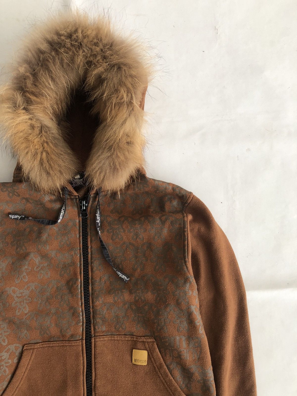 If Six Was Nine × Japanese Brand × Le Grande Bleu (L.G.B.) Japanese Poem Fur Hoodie ifsixwasnine lgb style Size US M / EU 48-50 / 2 - 4 Thumbnail