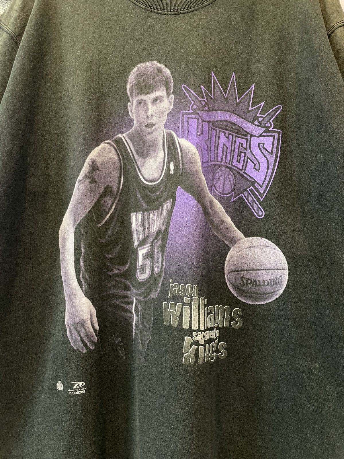 NBA Vintage NBA Jason Williams Sacramento Kings Shirt Size US XL / EU 56 / 4 - 3 Thumbnail