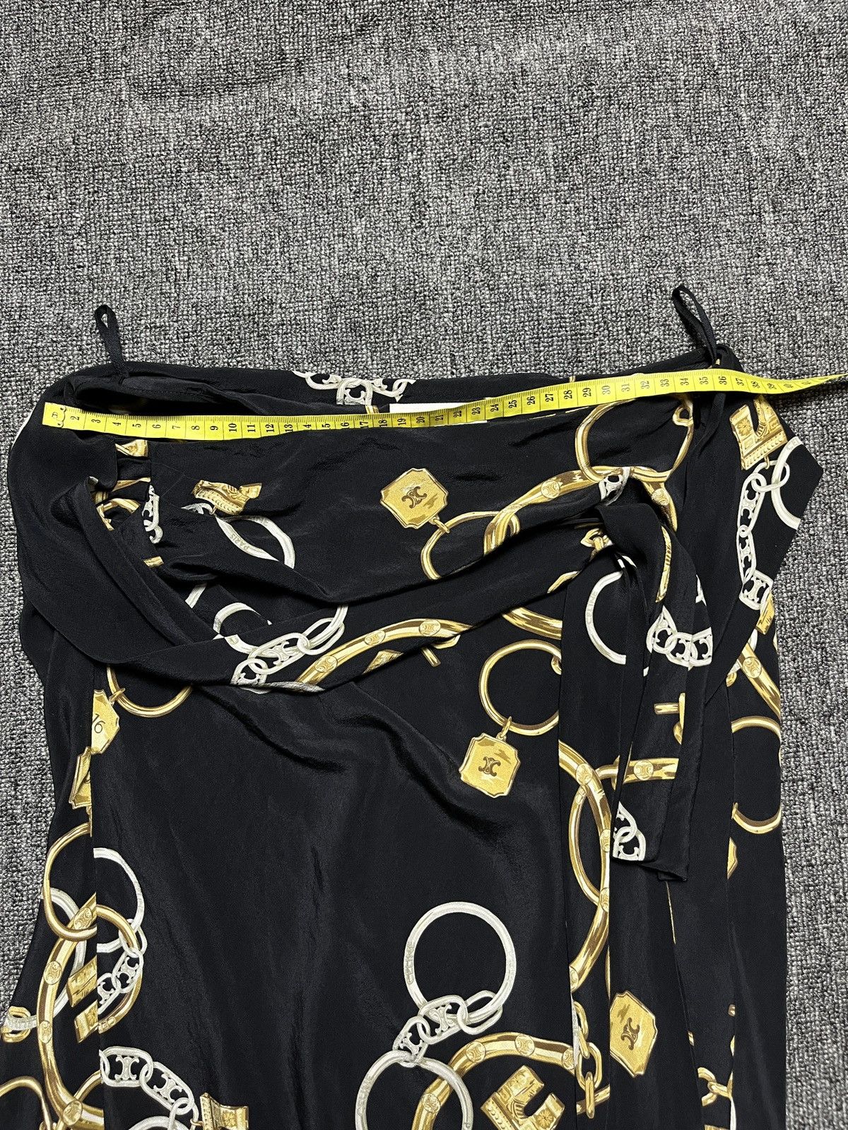 Celine Celine Knot Skirt Size 26" / US 2 / IT 38 - 14 Thumbnail