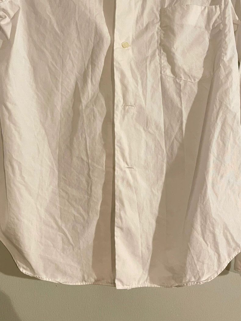 Comme des Garcons Comme Des Garcons Classic White Shirt Big Round Neck Girl Size S / US 4 / IT 40 - 6 Thumbnail