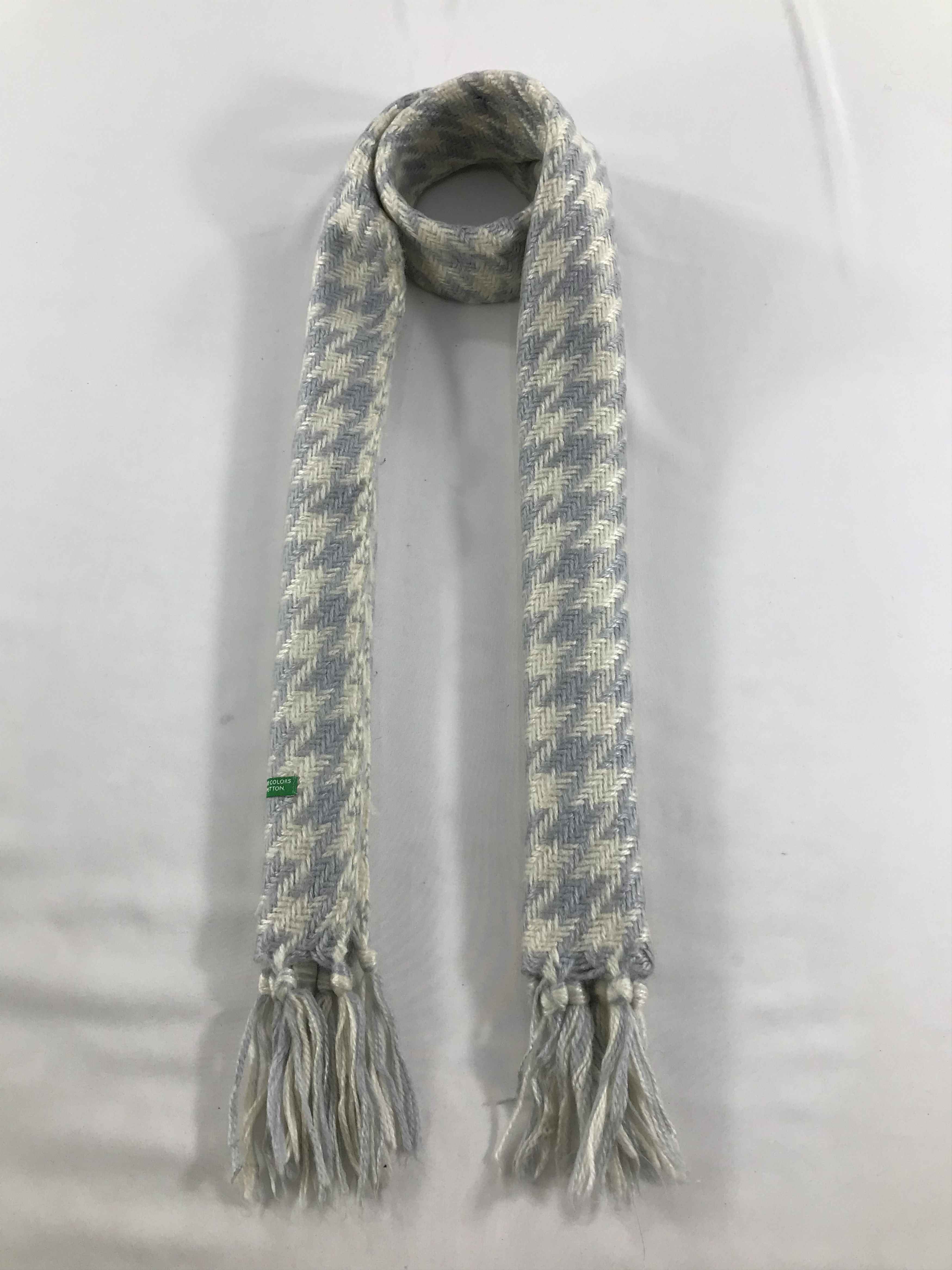 United Colors Of Benetton United Colors of Benetton Houndstooth Scarf Muffler V139 Size ONE SIZE - 1 Thumbnail