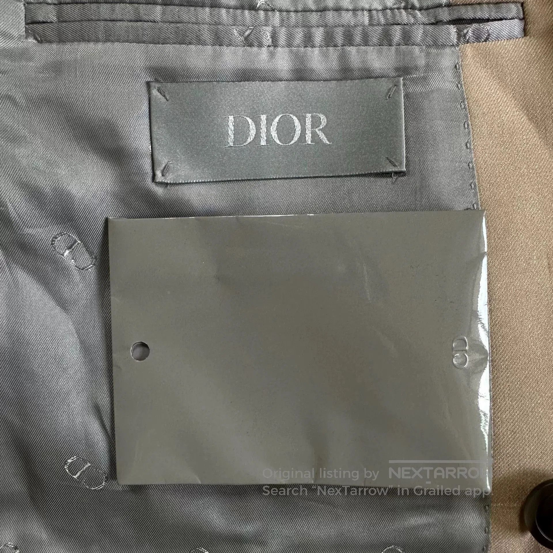 Dior Dior Man 23SS Double Collar Blazer. Size US M / EU 48-50 / 2 - 4 Thumbnail