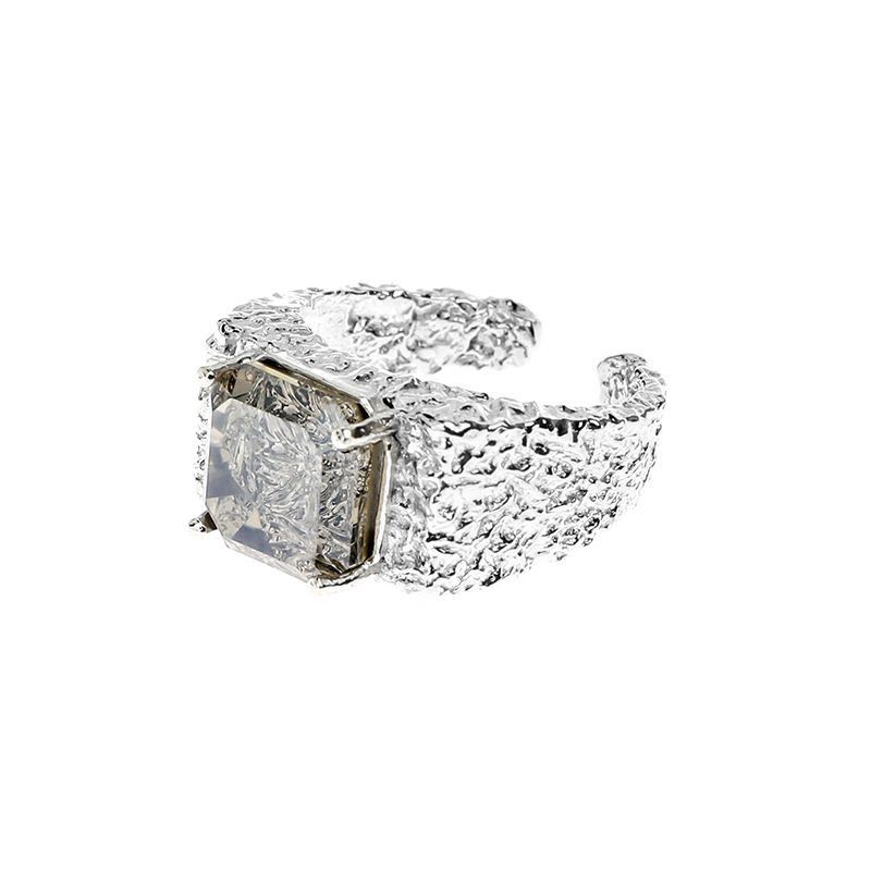Jewelry Rare Jewelry Rings Open Size Chrome Ring (Size 7-13) Size ONE SIZE - 5 Thumbnail