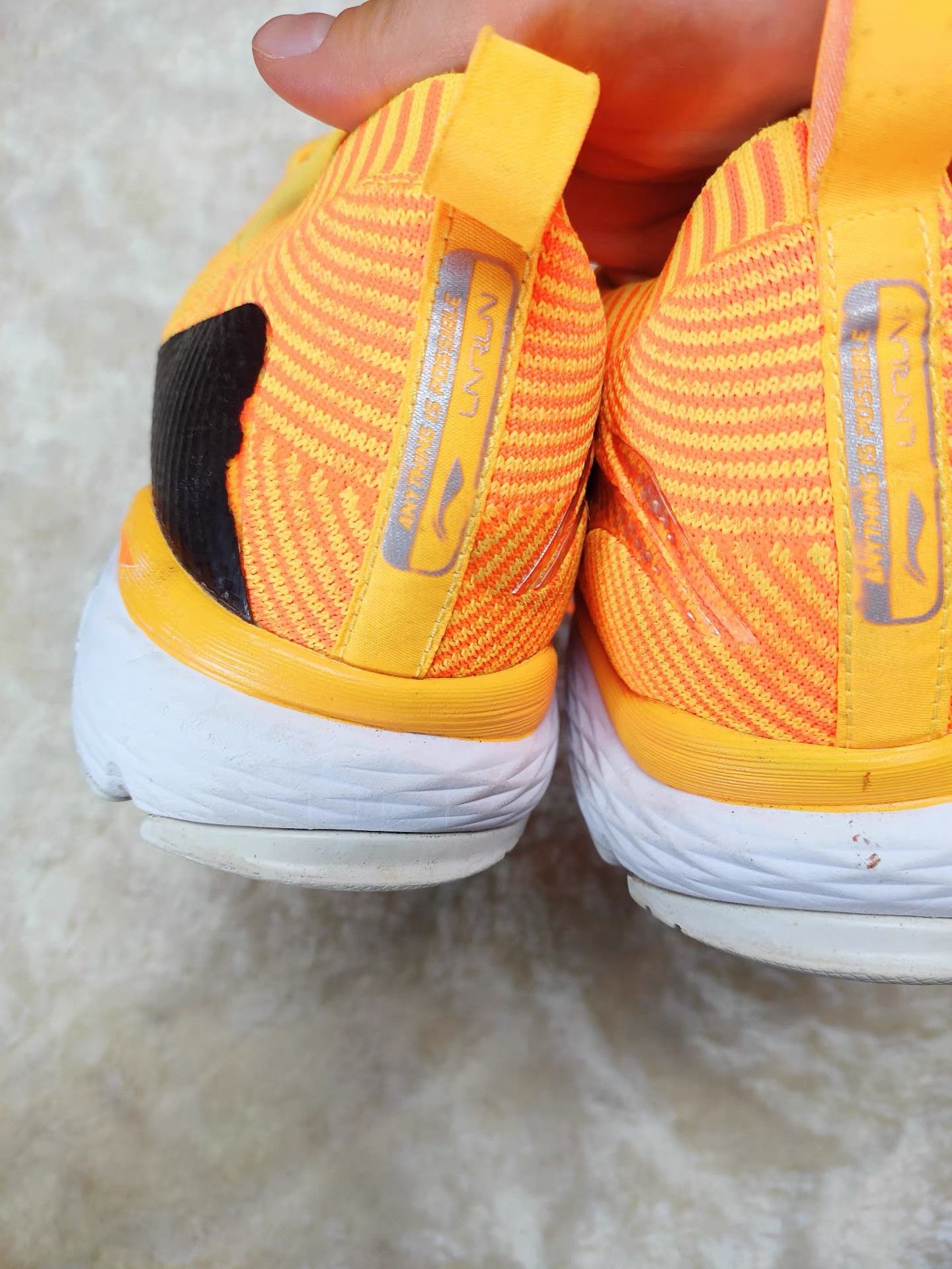 Li-Ning Li-Ning Tomahawk Running Shoes K29 Size US 14 / EU 47 - 7 Thumbnail