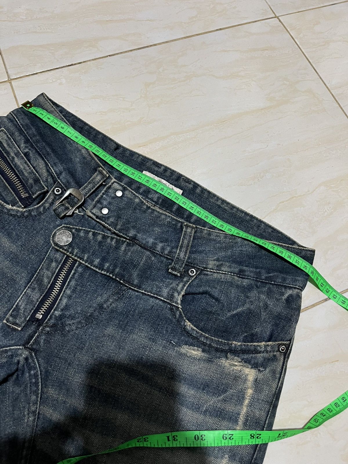 Ego Tripping EGO Tripping Japan Denim Distressed Size US 29 - 17 Thumbnail