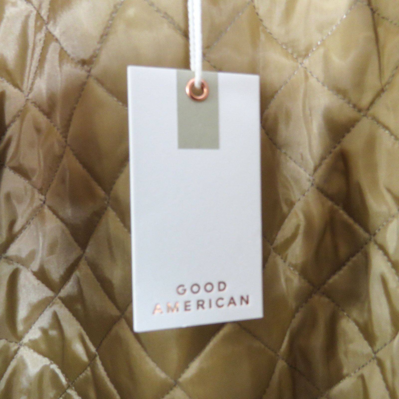 Good American Good American Chore Dropped Shoulder Utility Jacket Camel 1X Size XL / US 12-14 / IT 48-50 - 6 Thumbnail
