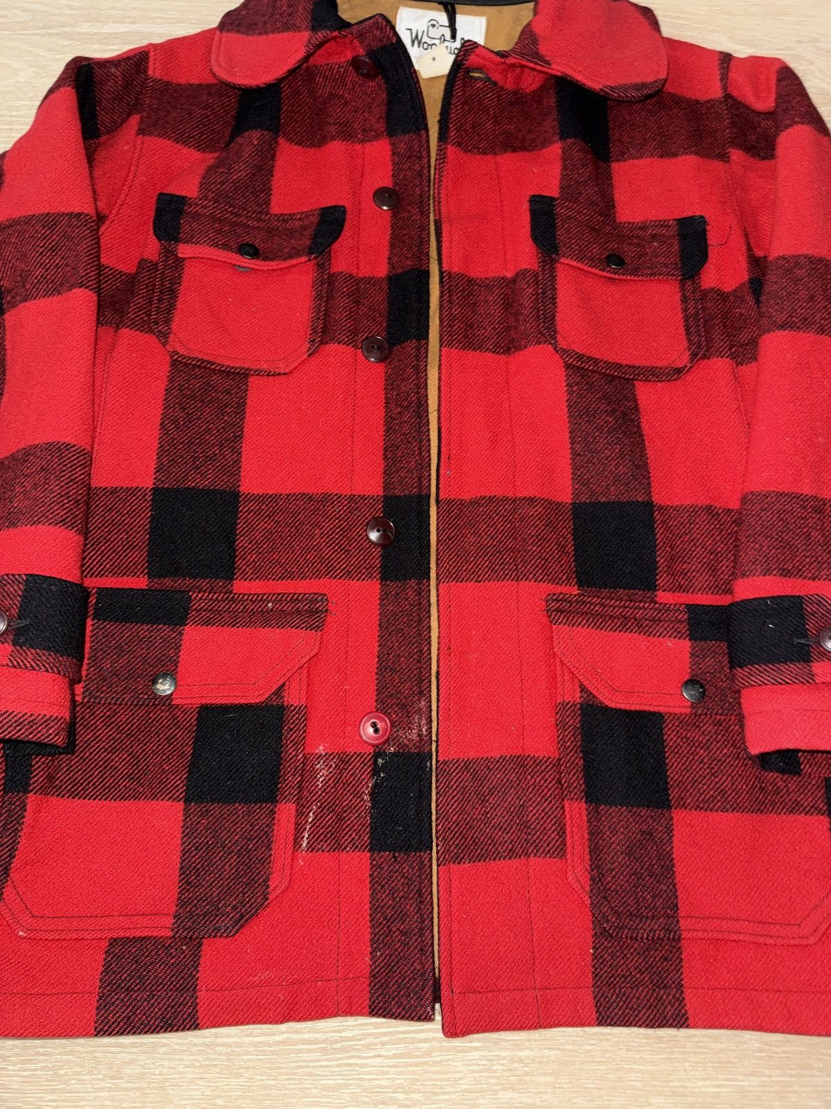 Woolrich Woolen Mills Vintage Woolrich Wool Hunting Jacket Plaid Coat Size 40 Size US M / EU 48-50 / 2 - 3 Thumbnail