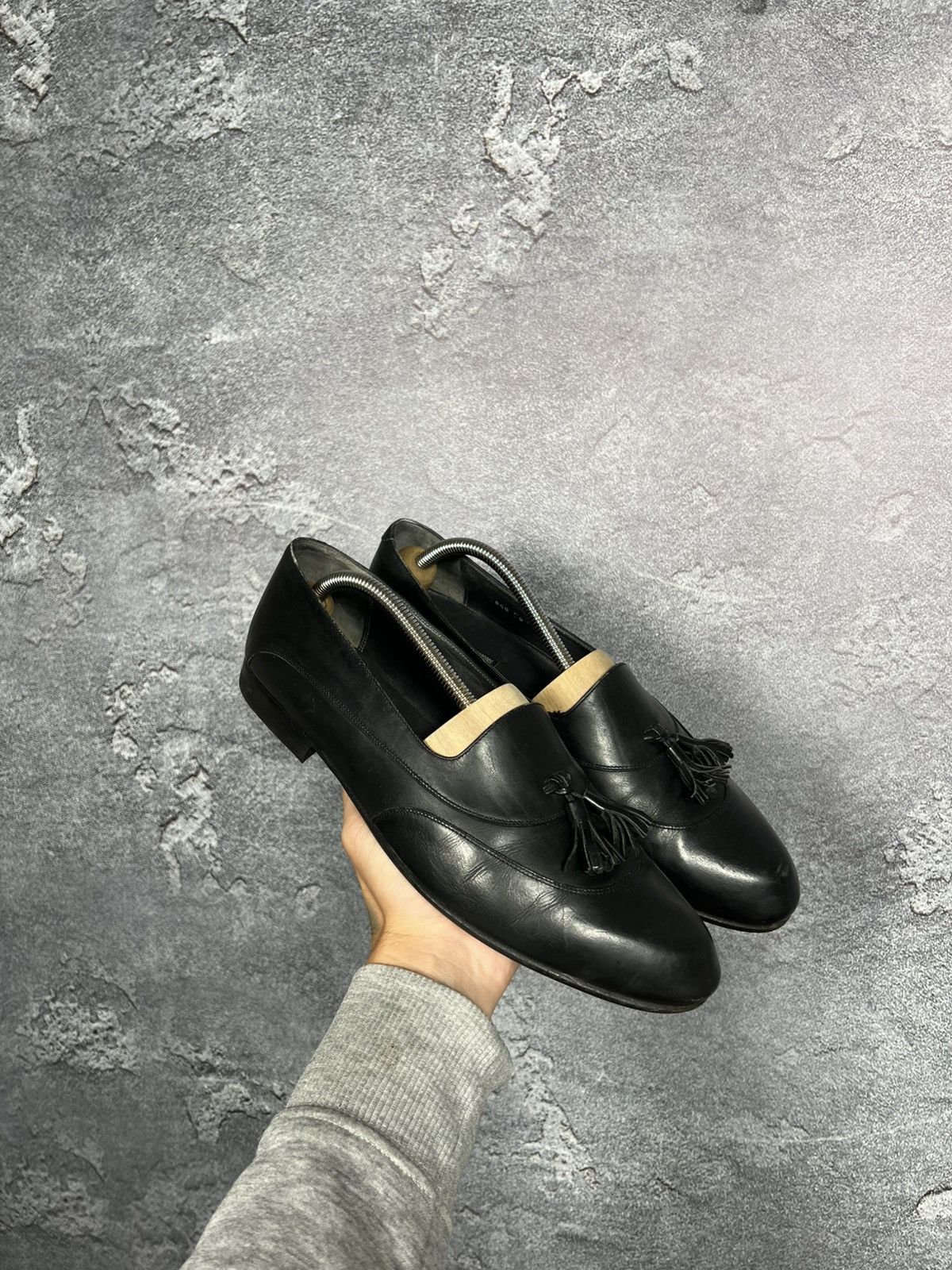 Versace Rare Vintage Gianni Versace Kittie Leather Loafers Shoes Size US 9 / EU 42 - 1 Thumbnail