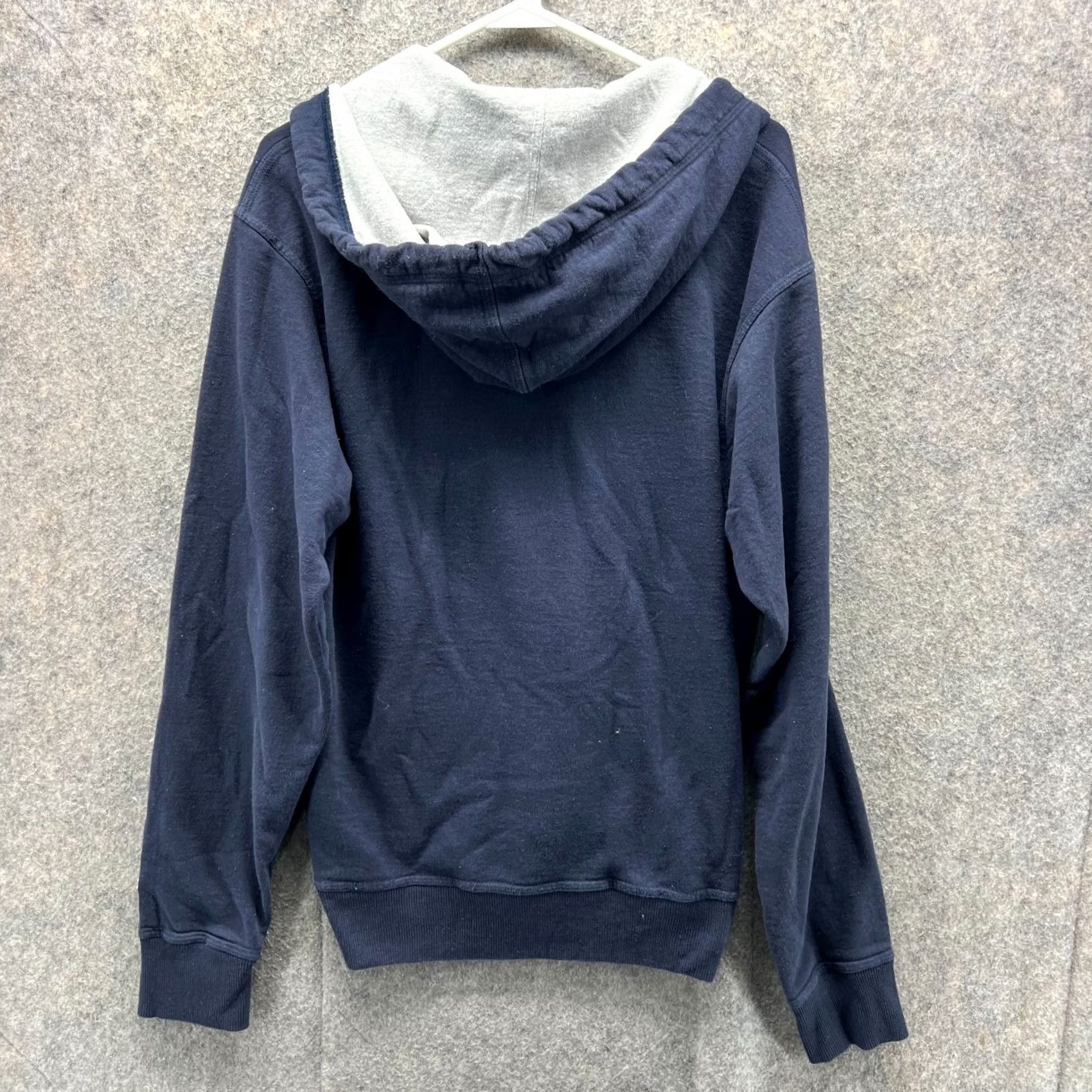 Champion VINTAGE Champion Hoodie Pullover Mens Medium Blue 1/4 Zip Fleece Powerblend Logo Sweatshirt Size US M / EU 48-50 / 2 - 2 Thumbnail