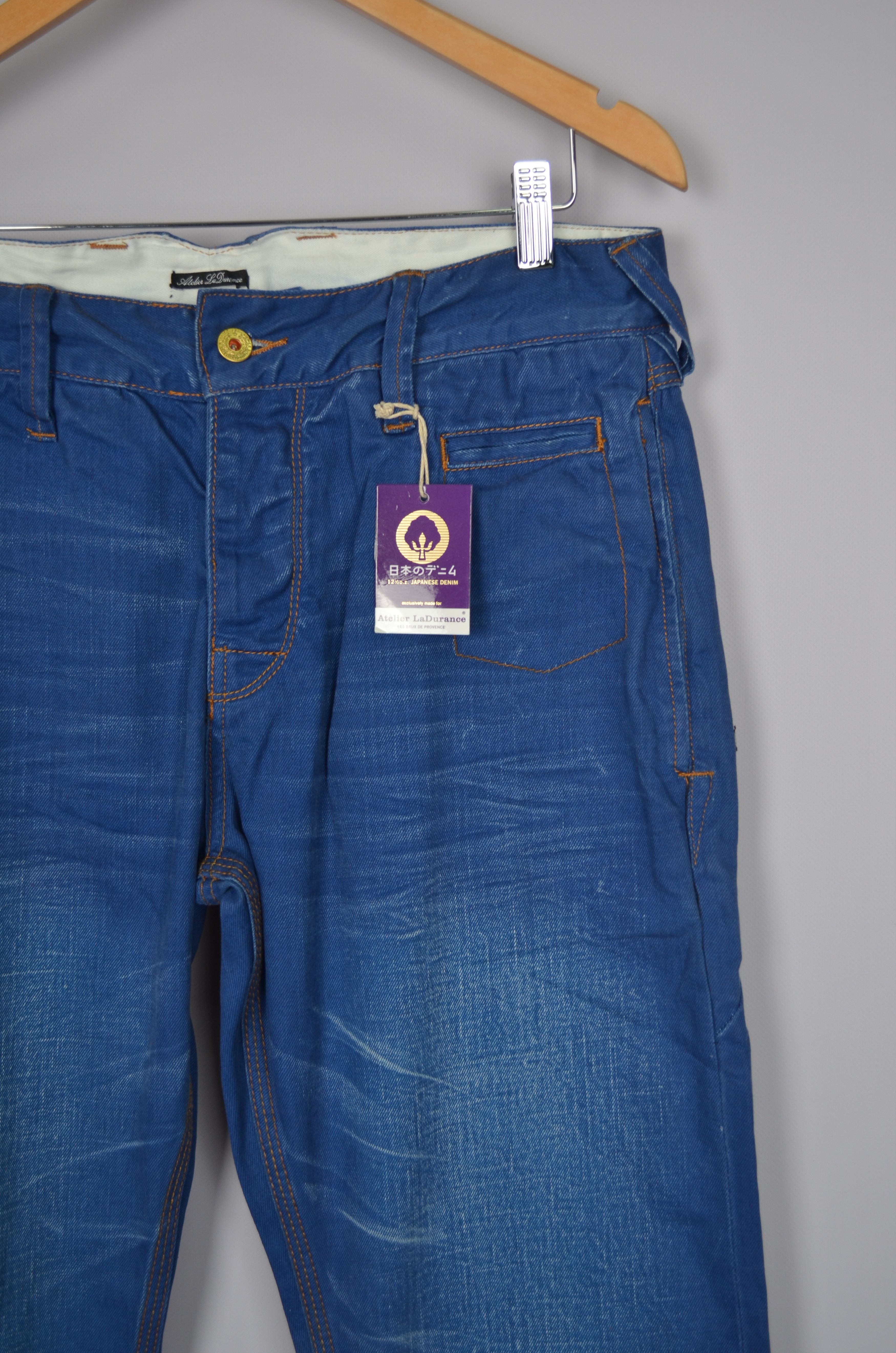 Atelier La Durance × Designer × Japanese Brand Atelier LaDurance Royston Chino Japanese Blue 12 1/2oz Jeans Size US 32 / EU 48 - 3 Thumbnail