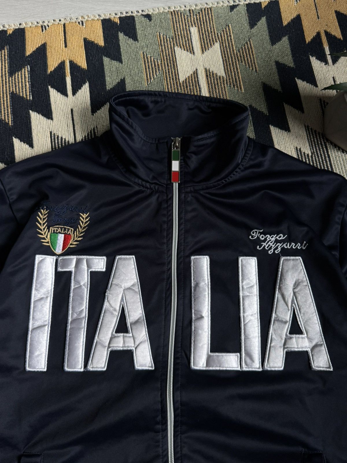 Vintage Vintage Italia Y2K Logo Track Jacket Size US M / EU 48-50 / 2 - 6 Thumbnail