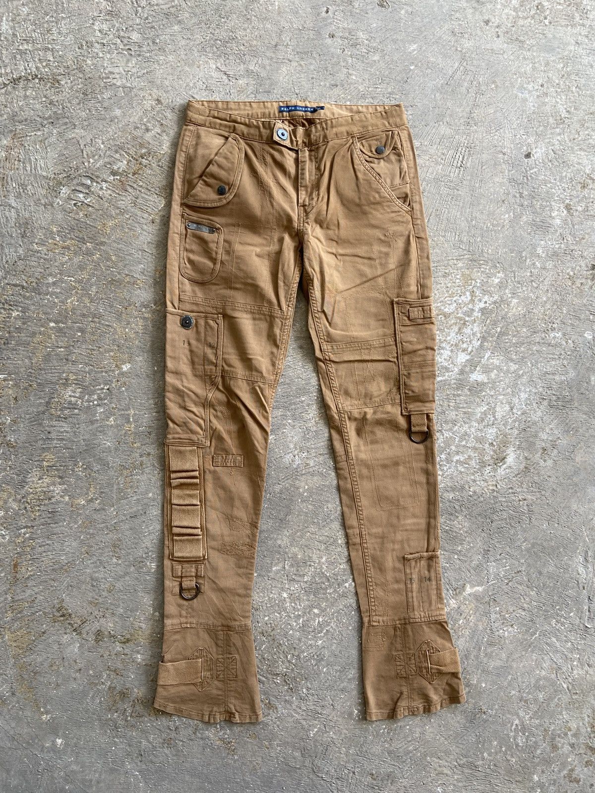 Ralph Lauren 2000s Ralph Lauren - Western Engineering Multipocket Pants Size US 29 - 1 Thumbnail