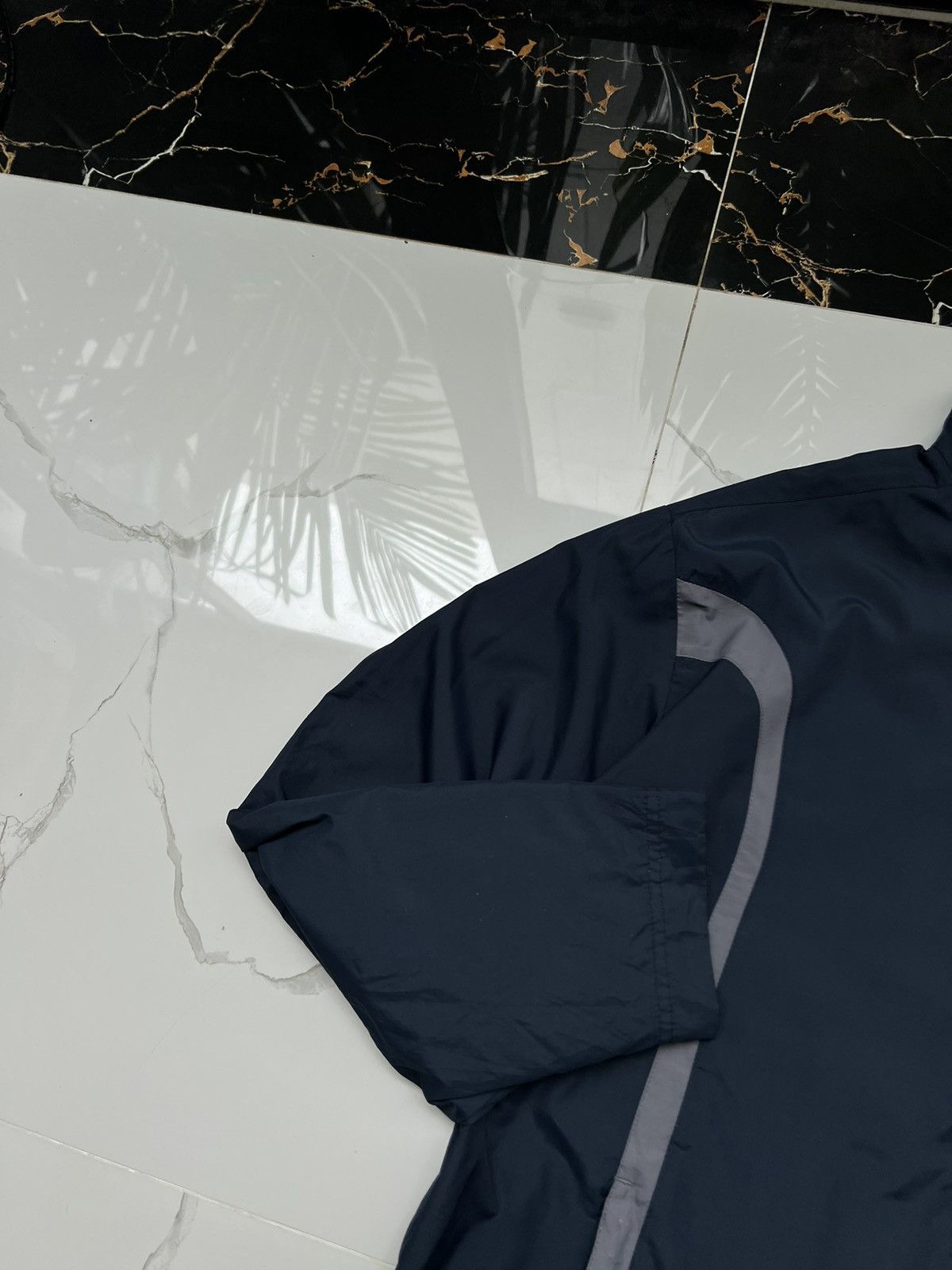 Nike × Vintage 90’s NIKE RETRO SWOOSH LOGO Y2K TRACK JACKET GORPCORE Size US L / EU 52-54 / 3 - 4 Thumbnail