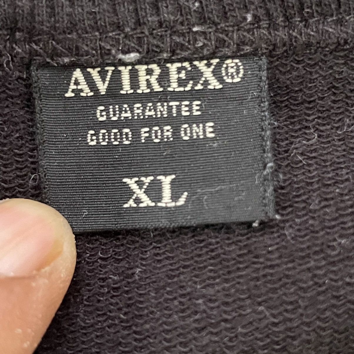 Avirex AVIREX Big Logo Back Print Oversized Sweatshirt Size US XL / EU 56 / 4 - 4 Thumbnail