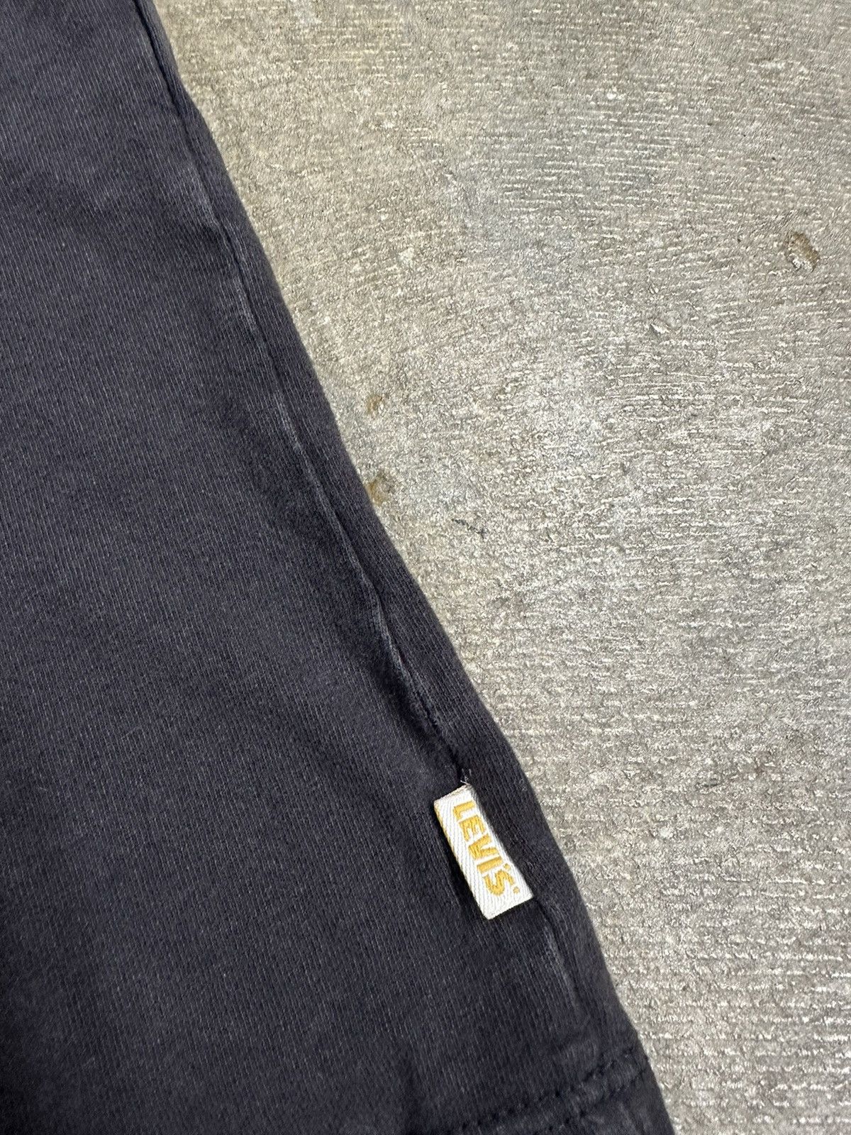 Levi's Levis Gold Tab Basic Essential Black T-Shirt Size US L / EU 52-54 / 3 - 5 Thumbnail
