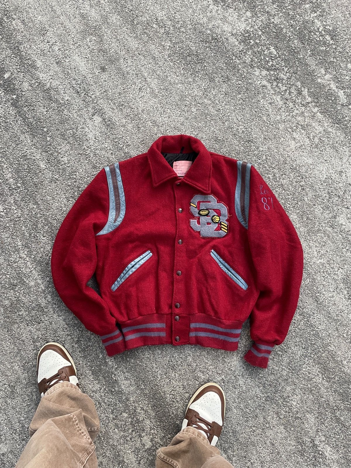 Vintage Vintage Varsity jacket Size US M / EU 48-50 / 2 - 2 Thumbnail