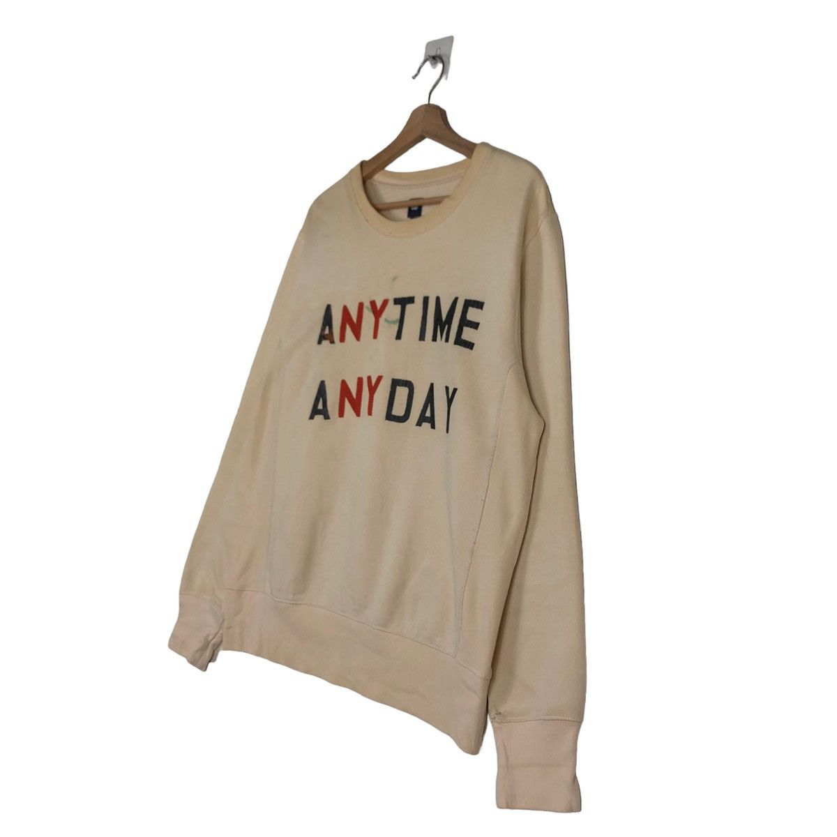 Japanese Brand 🔥VINTAGE SWEATSHIRT CREWNECK GAP BIG LOGO SPELL OUT Size US L / EU 52-54 / 3 - 2 Thumbnail