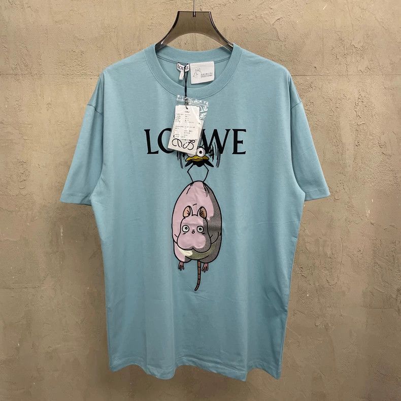 Loewe LOEWE Blue and green Chihiro x Chihiro co-branded embroide Size S / US 4 / IT 40 - 1 Thumbnail