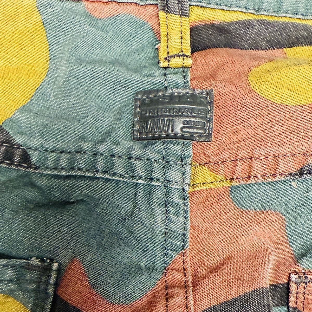 G-Star × Pharrell Pharrell Williams x G-Star RAW Elwood X25 Puzzle Camo Pants Size US 28 / EU 44 - 7 Thumbnail