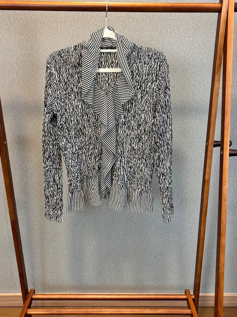Issey Miyake issey miyake Patchwork zebra print top Size M / US 6-8 / IT 42-44 - 2 Thumbnail
