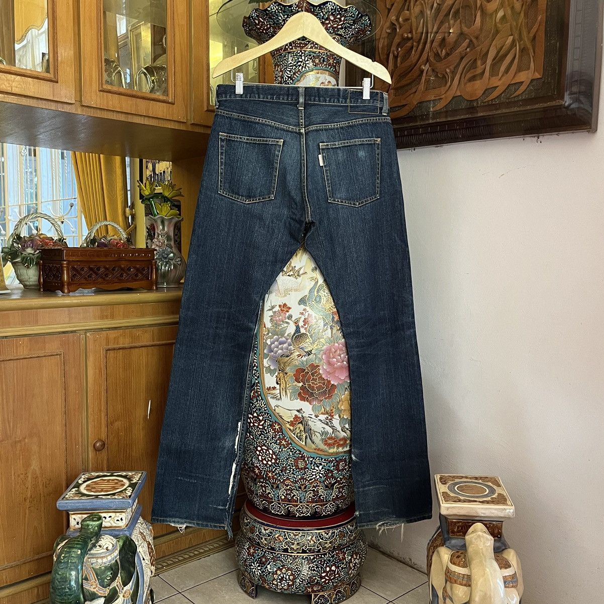 Beams Japan × Beams Plus × Japanese Brand BEAMS JAPAN STRAIGHT JEANS Size US 32 / EU 48 - 6 Thumbnail