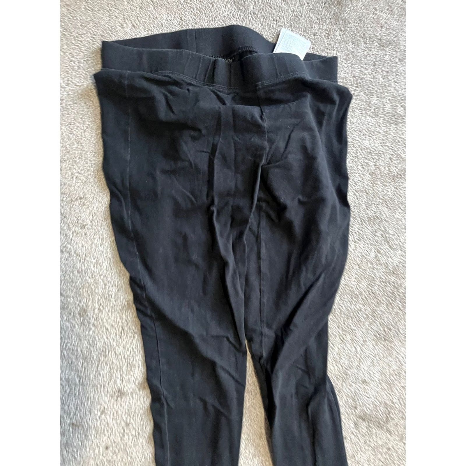 Gap GAP Leggings Black Size Medium Women Size 32" / US 10 / IT 46 - 2 Thumbnail