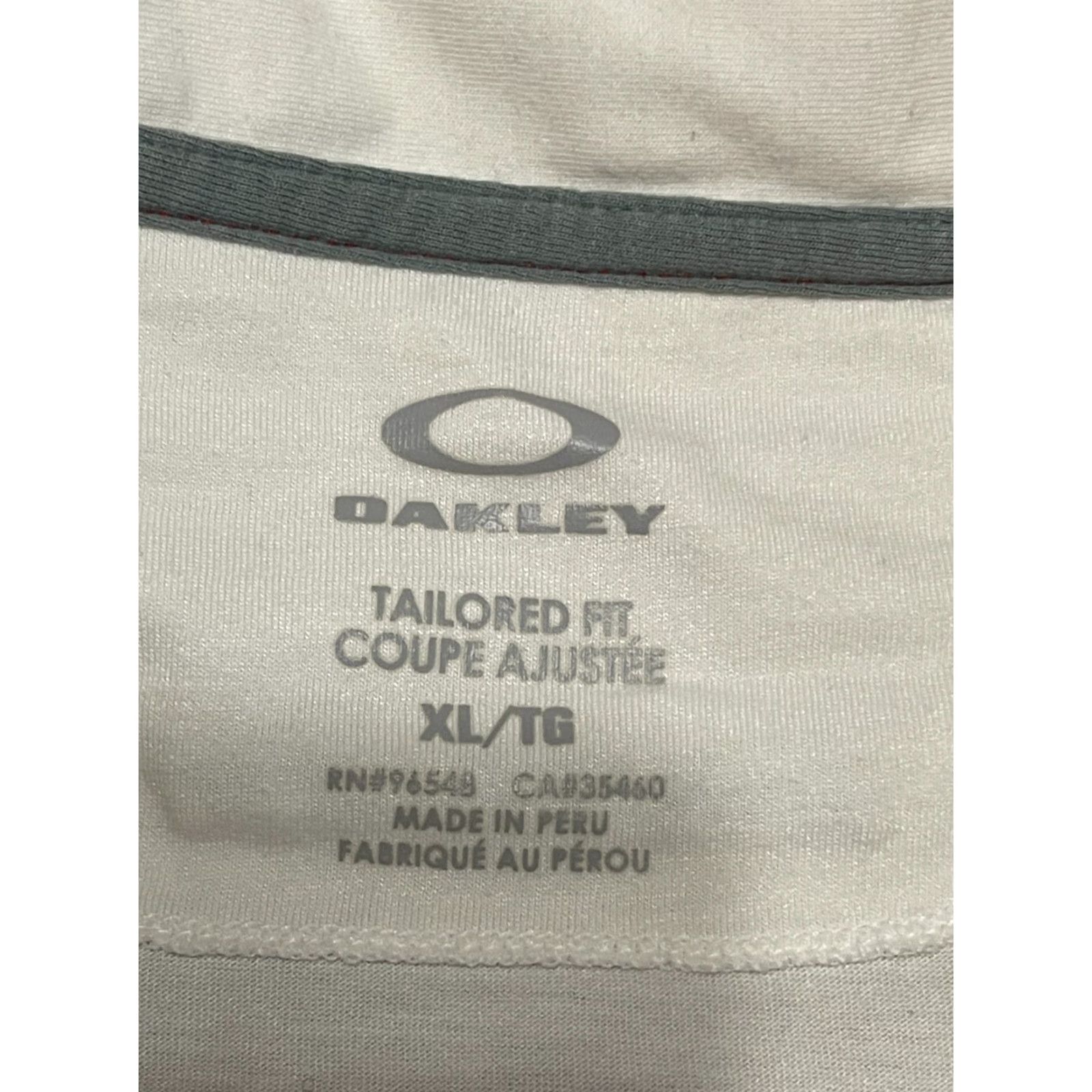 Oakley Oakley Shirt Women's XL White Polo Logo Short Sleeve Tailored Fit Womens Size XL / US 12-14 / IT 48-50 - 7 Thumbnail