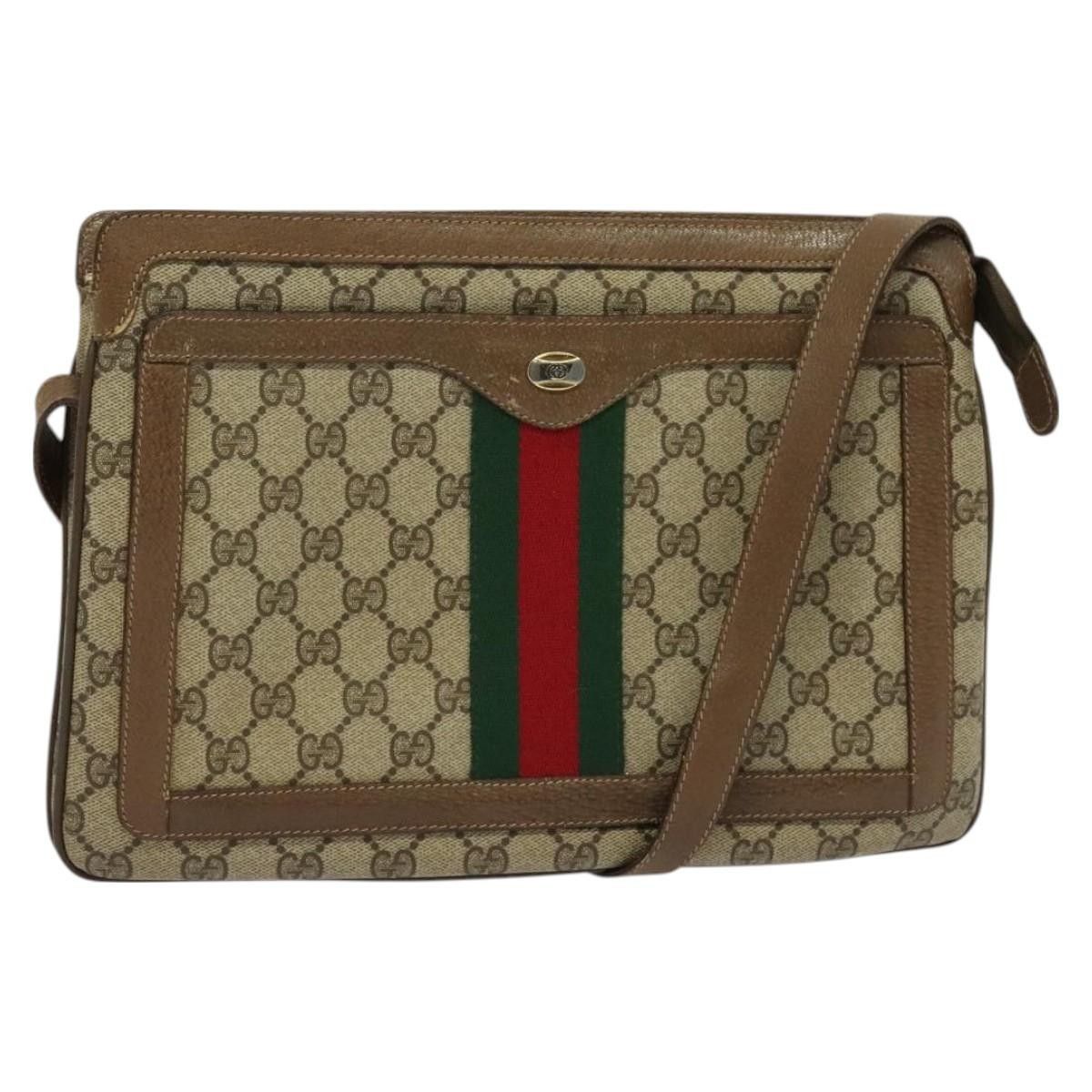 Gucci Gucci Vintage Shoulder Bag GG Coated Canvas Size ONE SIZE - 1 Thumbnail