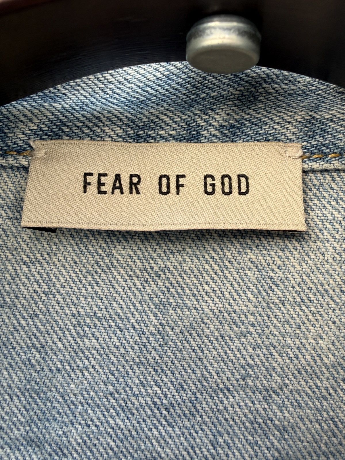 Fear of God Fear Of God Eternal Collection Denim Cropped Jacket Size US L / EU 52-54 / 3 - 3 Thumbnail