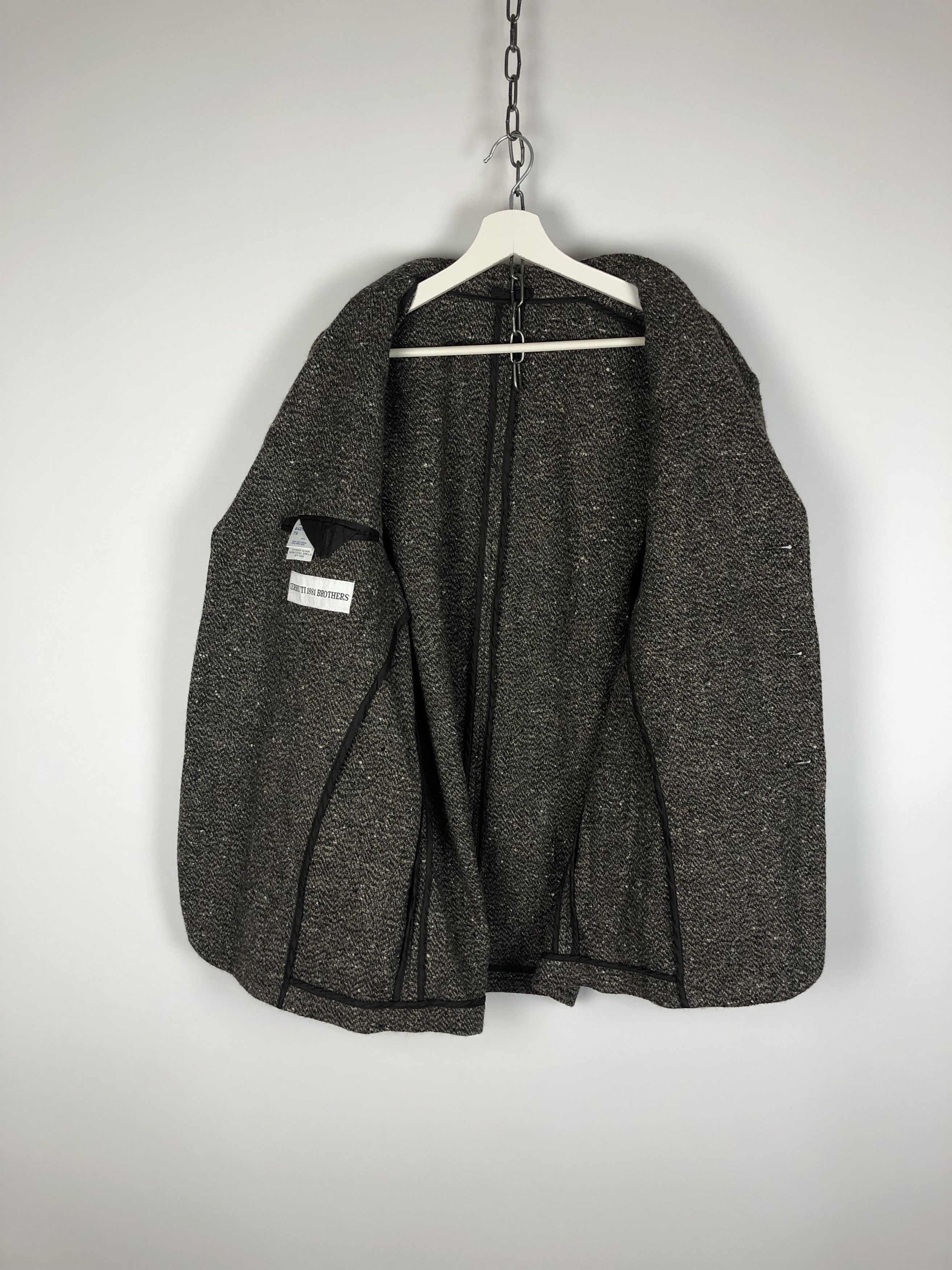 Cerruti 1881 Cerutti 1881 Brothers Wool Blazer Jacket Brown size 50 Size 50R - 7 Thumbnail