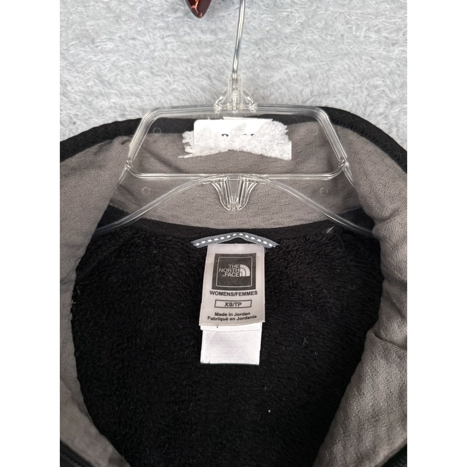 The North Face The North Face Sweater Womens XS Black 1/4 Zip Mock Neck Fleece Logo Pullover Size XS / US 0-2 / IT 36-38 - 6 Thumbnail