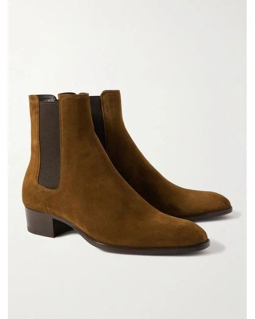 Saint Laurent Paris o1bcso1str0125 Boot in Brown Size US 7.5 / EU 40-41 - 2 Thumbnail
