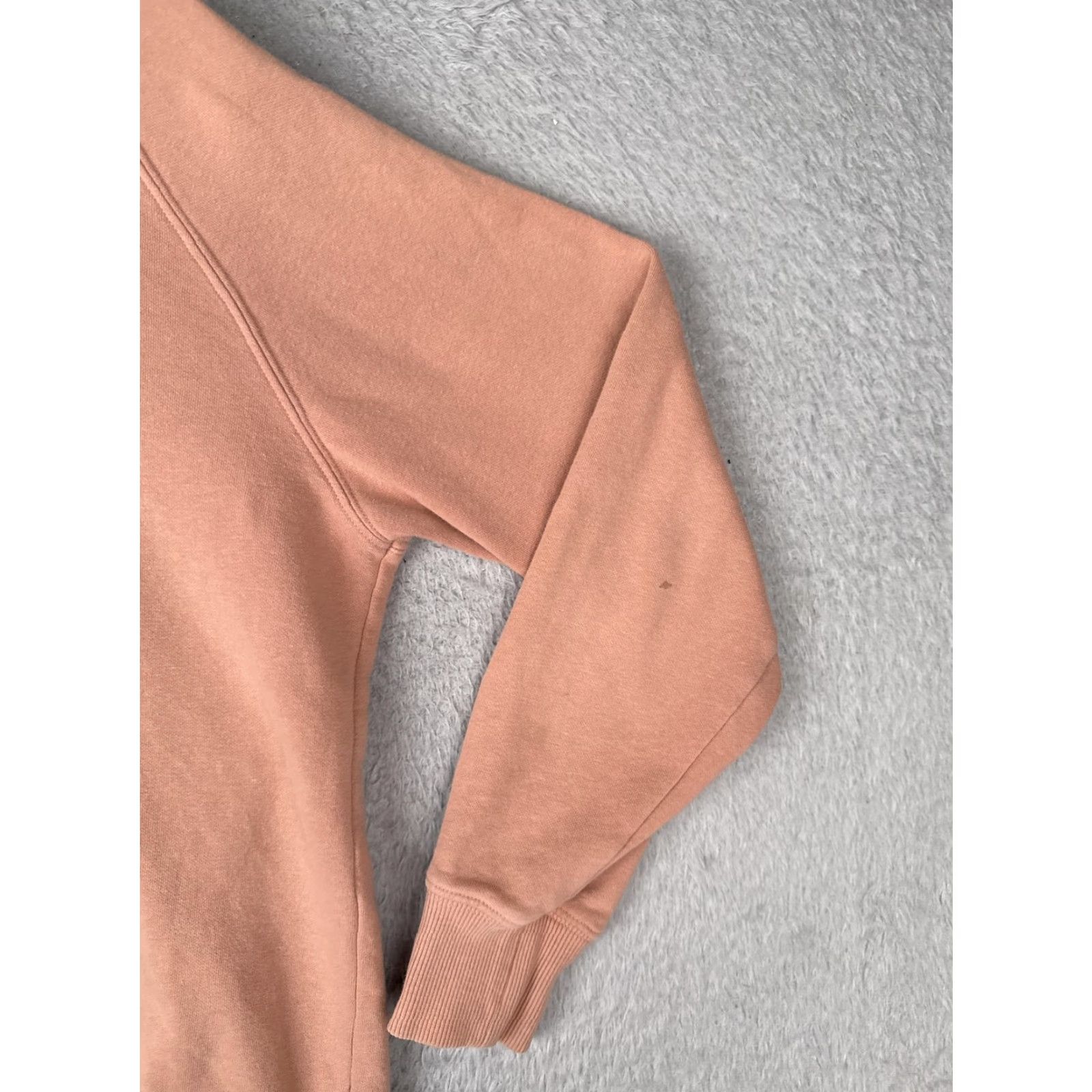 The North Face The North Face Hoodie Womens M Pink NSE Logo Fleece Pullover Sweatshirt Size M / US 6-8 / IT 42-44 - 2 Thumbnail