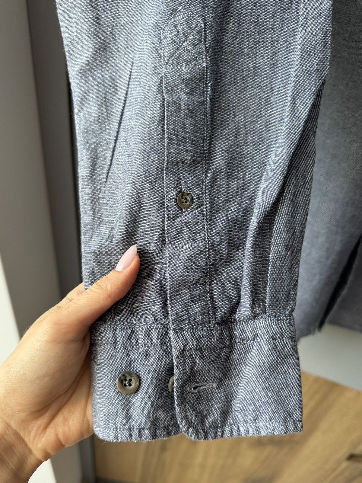 Fjallraven Fjallraven Ovik Chambray Button Up Shirt Outdoor Life Size US L / EU 52-54 / 3 - 5 Thumbnail