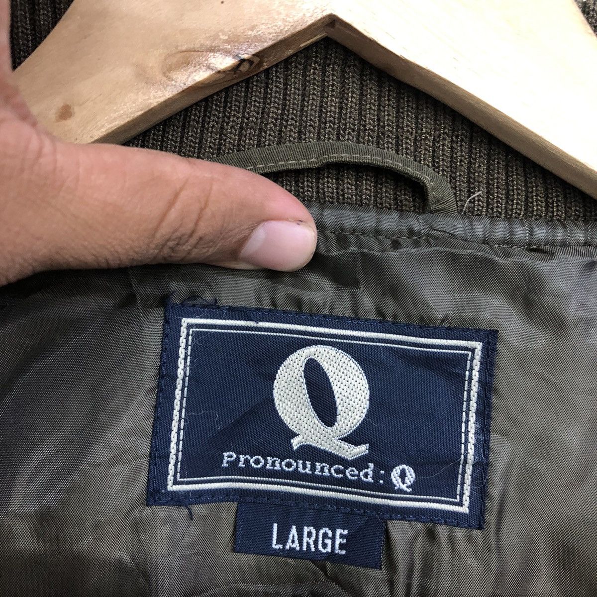 Japanese Brand Q Pronounced Quilted Design Paded Light Jacket Size US L / EU 52-54 / 3 - 10 Thumbnail